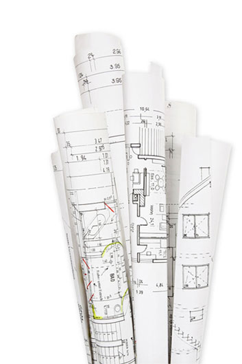 Architecture blue prints